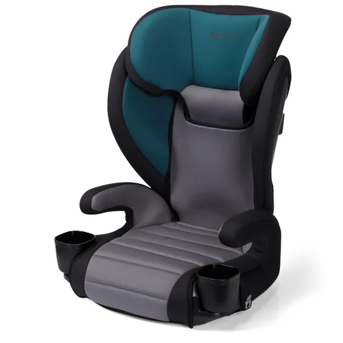 Safety 1st Grow and Go - Asiento de coche booster 2 en 1 con ComfortWings, se convierte de respaldo alto a sin respaldo, 48,3 cm de ancho, caben 3