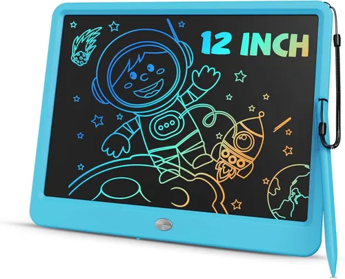 Miniatura 9 de ORSEN Tableta de escritura LCD de 10 pulgadas para niños, almohadilla de dibujo colorida y juguete educativo, regalo para niños y niñas de 3 a 6 años