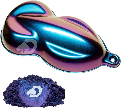 Miniatura 9 de 0.18 oz Arson SuperShift Pearl Polvo de mica camaleón intenso Pigmento de cambio de color para pintura Pigmento camaleón para pintura Polvo
