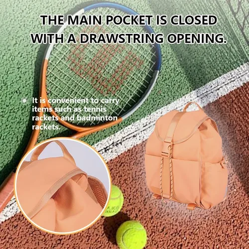 Miniatura 5 de EKE Gimnasio Portátil Yoga Tenis Mochila Regalo Deportivo Versátil Viaje Viaje Natación Monopatín Bádminton Casual Impermeable Mujeres, Durzano