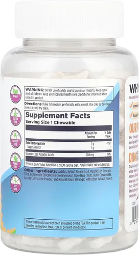 Miniatura 2 de Kal C-rex 100 mg tabletas de naranja, 100