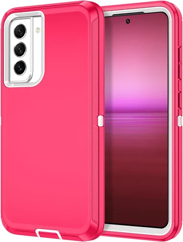 Miniatura 47 de I-HONVA para Samsung Galaxy S21 FE 5G, Funda Resistente a Golpes, Polvo y Caídas de 3 Capas, Protección Completa del Cuerpo