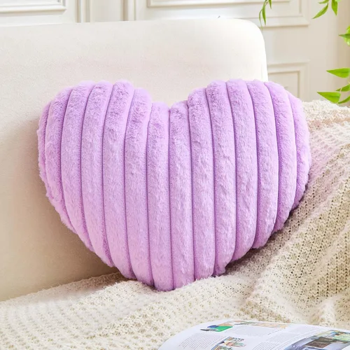 Miniatura 19 de XVTRU Almohadas de corazón verde salvia, bonita almohada decorativa de corazón, almohadas decorativas en forma de corazón para cama, almohadas