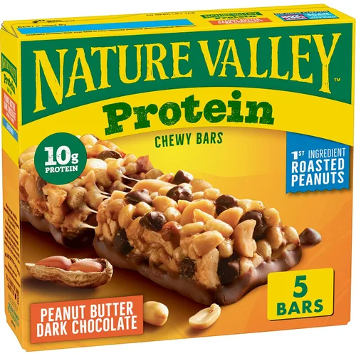 Miniatura 15 de Nature Valley Barras de granola, chocolate amargo con mantequilla de maní, sin gluten, 21.3 oz