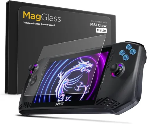 Miniatura 7 de magglass Protector de pantalla para MSI Claw A1M, protector de pantalla de vidrio templado UHD (consola de juegos portátil) (HD)