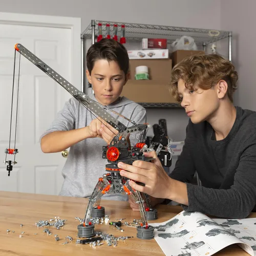 Miniatura 2 de MECCANO, Super Construction - Juego de construcción motorizado 25 en 1, juguete educativo STEAM, 638 piezas, para edades de 10 años en adelante