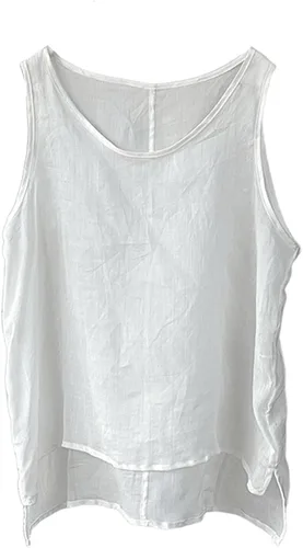 Miniatura 11 de LZJN Camiseta sin mangas para mujer, transpirable, con estampado floral