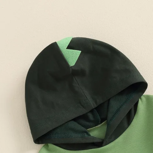 Miniatura 126 de Conjunto de ropa de otoño e invierno para bebé y niño, sudadera larga con capucha y pantalones para niños pequeños, 6, 12, 18, 24 meses, 2T
