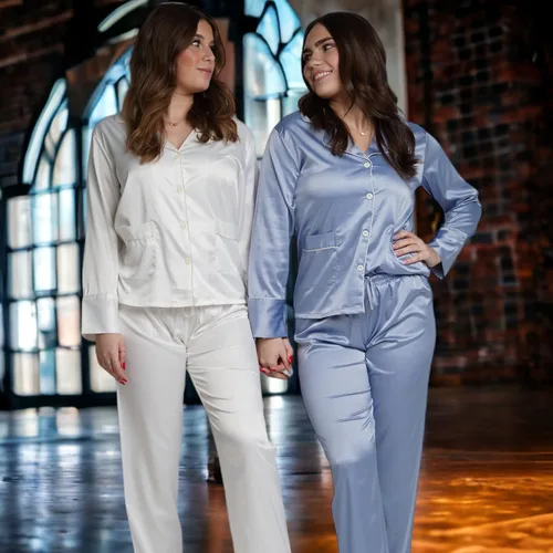Miniatura 11 de Custom Pajamas for Bridal Party, Bridesmaid Pajamas, Pajama for Women, Two piece PJ Sets, Soft Sleepwear Lingerie