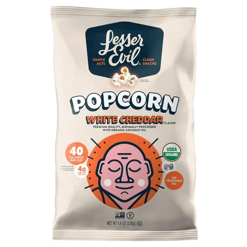 Miniatura 29 de LesserEvil Palomitas de maíz orgánicas "Avocado-licious", exclusivo de Amazon, calidad premium, mínimamente procesado, sin aceite vegetal, 4.6
