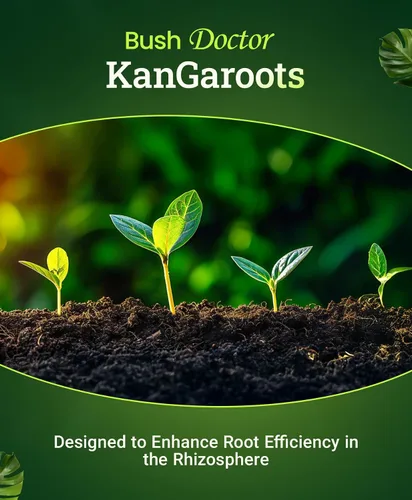 Miniatura 5 de FoxFarm Bushdoctor Kangaroots - Líquido para remojar raíces - Inoculante de raíces para desarrollar masa radicular, lleno de microbios y nutrientes