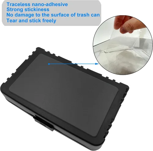 Miniatura 8 de Filtro absorbente de olores de carbón activado, desodorante compatible con botes de basura iTouchless de 8 galones y más grandes