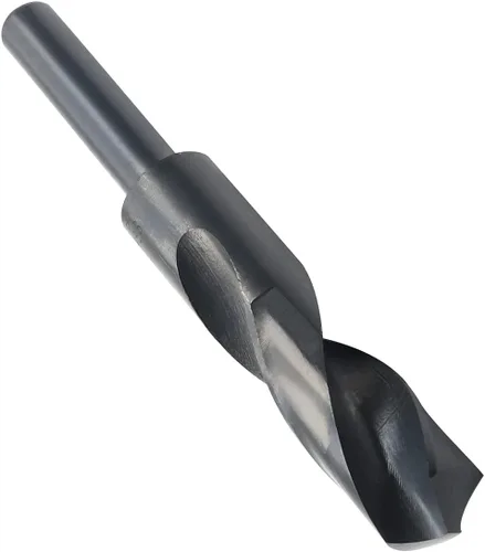 Miniatura 20 de Auniwaig Broca de vástago reducido de 0.51 "0.512 in rodante de nitruración de óxido negro de acero de alta velocidad HSS 6542 para placa