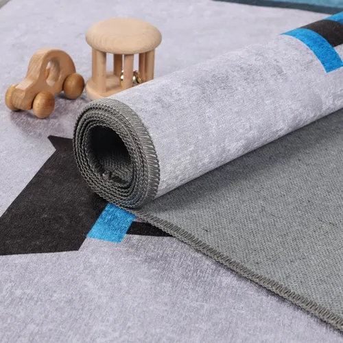 Miniatura 4 de SUPERIOR Alfombra de interior para niños, lavable, antideslizante, niños pequeños y bebés, perfecta para sala de juegos de alto tráfico, habitación