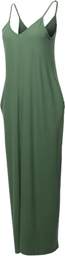 Miniatura 3 de Vestido largo casual con correa ajustable y bolsillos laterales para mujer