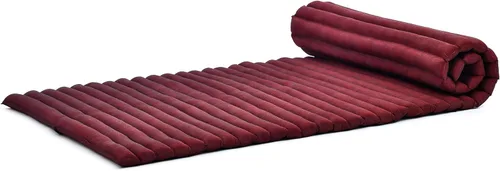 Miniatura 23 de Leewadee - Colchón plegable - Futón japonés enrollable -Alfombra de tatami triple pliegue - Cama de piso para invitados - Colchón de camping