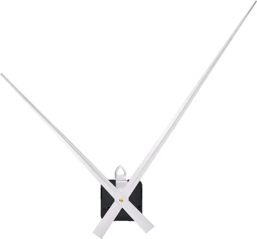 Miniatura 8 de Hicarer Mecanismo de movimiento de reloj de alta torsión Kit de mecanismos de reloj de pared de repuesto para relojes de pared, herramientas de Negro