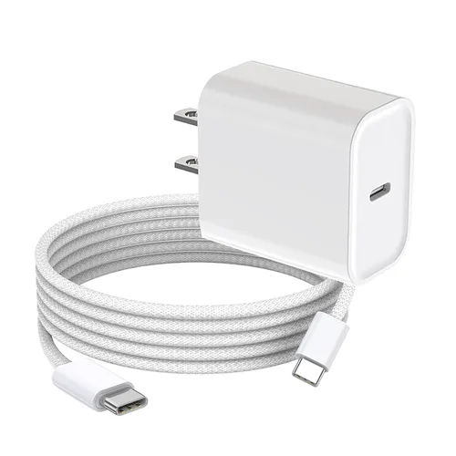 para iPhone 17 16 Cargador de Carga Rápida, Cargador iPhone 17 de 20W, Cargadores USB C, Cable USBC a USBC para iPhone 17/17 Air/17 Pro/17 Pro