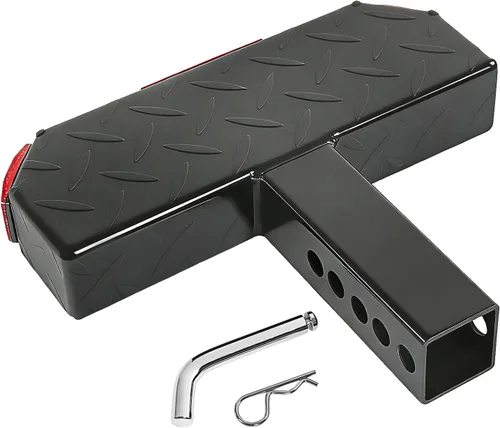 Miniatura 11 de DICMIC Protector de parachoques de remolque antideslizante y óxido para la mayoría de automóviles, SUV, camionetas, con receptor de 2 pulgadas