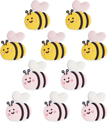 Miniatura 12 de 12 piezas de cuentas de silicona de animales, cuentas focales lindas, cuentas de silicona a granel para bricolaje para hacer varios artículos