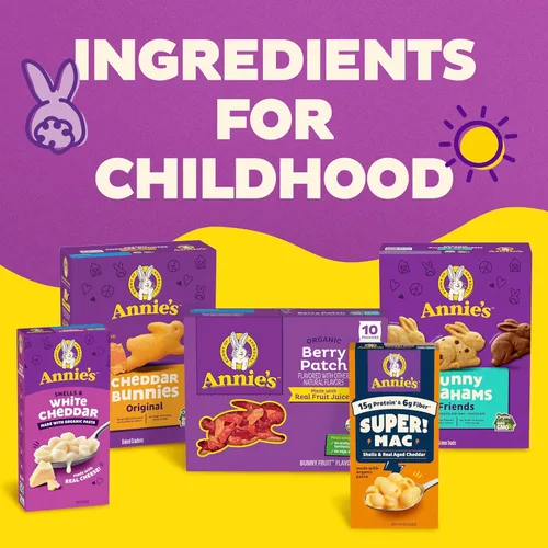 Miniatura 8 de Annie's Macarrones y Cheddar clásico con pasta orgánica, hechos con queso real, acompañamiento de cena o aperitivo, 6 onzas (paquete de 12)