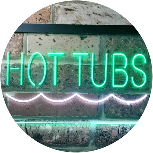 Miniatura 18 de ADVPRO Hot Tubs Supply Dual Color LED Neon Sign Blue & Red 12" x 8.5" st6s32-i3375-br