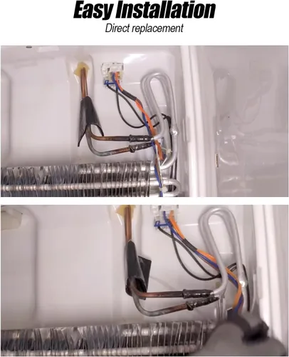 Miniatura 6 de Sensor de temperatura de descongelación del refrigerador apto para LG Kenmore, reemplaza 6615JB2005H 6615JB2005M 1266868 AP4438477 PS2451792