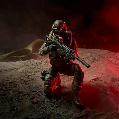 Miniatura 11 de Serie clasificada G.I. Joe 60º Aniversario - Piloto de acción - Halo (Alta altitud, apertura baja) Jumper, figura de acción de 6 pulgadas