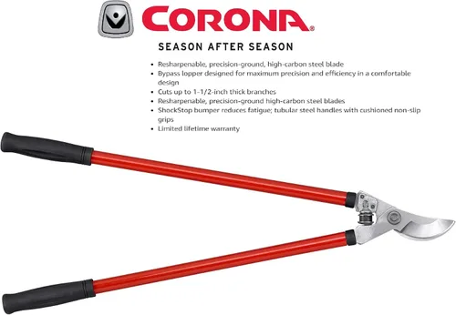 Miniatura 2 de Corona SL 3310 Bypass Lopper, 24" Asas de Acero, 1-12" Corte