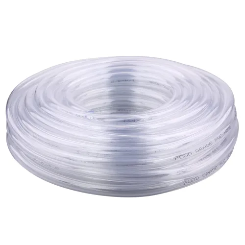 Miniatura 12 de Tubo de vinilo transparente - Tubo de PVC de 1/2" ID 5/8" OD, manguera de plástico flexible de grado alimenticio para elaboración casera de cerveza