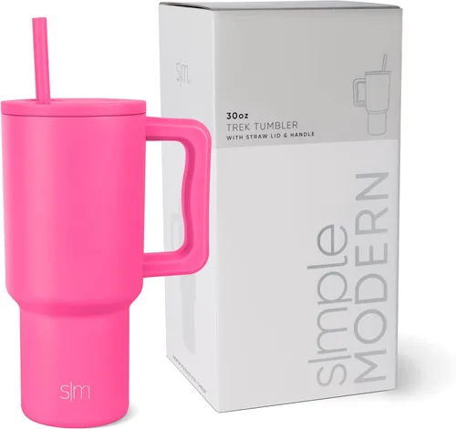 Miniatura 72 de Simple Modern Vaso Trek de 40 oz con Asa y Tapa con Pajilla Vaso de Viaje Aislado de Acero Inoxidable Apto para Portavasos Slumberland