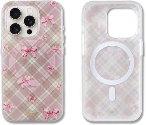 Miniatura 206 de Sonix x Sanrio - Funda para iPhone 15 Pro, compatible con MagSafe, probada en caídas de 10 pies, adivinador Kuromi