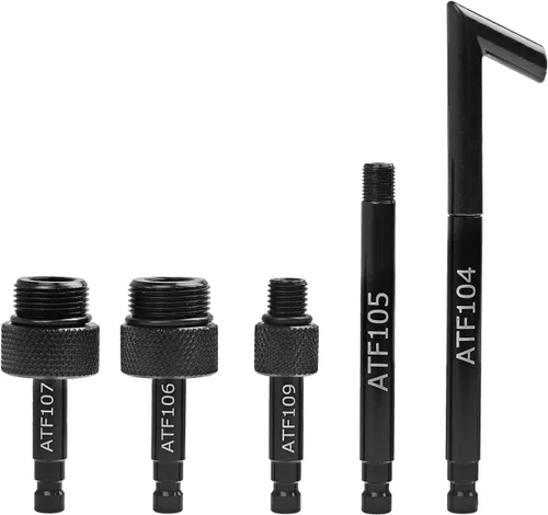 Miniatura 4 de 5 piezas de adaptadores de llenado ATF, adaptador de llenado de aceite de transmisión automática compatible con VW Audi 09G 01J CVT DSG