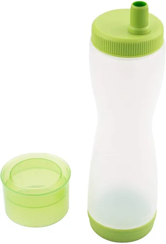 Miniatura 8 de Tovolo Flow Pen 2.0 con tapa extraíble dispensador de capacidad de 3 tazas, botella de masa fácil de apretar con válvula sin desorden para arte