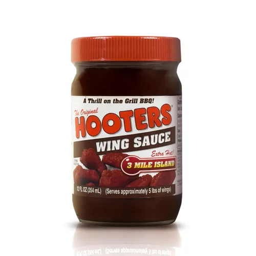 Miniatura 7 de La Salsa de Ala Media de The Original Hooters - Sabor Versátil de Calidad de Restaurante - Ideal para Alas de Pollo, Costillas y Mariscos