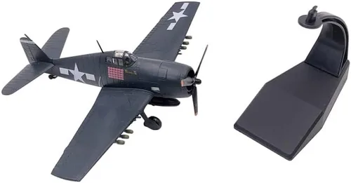 Miniatura 6 de Adorno de regalo de la batalla de la Segunda Guerra Mundial de la Segunda Guerra Mundial de los Estados Unidos F6F Hellcat Fighter Diecast Metal