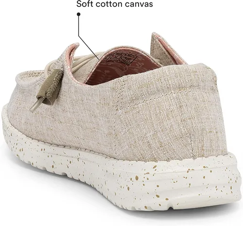 Miniatura 7 de Hey Dude - Mocasines Wendy de tela chambray para mujer