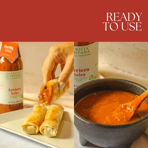 Miniatura 4 de Patricia Quintana Arriera Salsa: ingredientes mexicanos artesanales auténticos, cobertura perfecta para tus tacos, burritos, enchiladas u otra