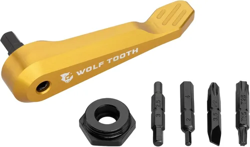 Miniatura 6 de Wolf Tooth Mango de eje multiherramienta Negro