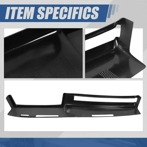 Miniatura 3 de Auto Dynasty Cubierta frontal moldeada de ABS para tablero de salpicadero compatible con Chevrolet Blazer GMC Jimmy C/K/R/V-Series 1981-1991