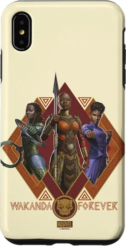 Miniatura 11 de iPhone 16 Marvel Black Panther: Wakanda Forever Hero Warrior Trio Case