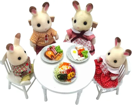 Miniatura 2 de 3 alimentos dietéticos en miniatura para casa de muñecas Comida pequeña comida muñecas coleccionables, comida para muñecas, kits de casa de muñecas