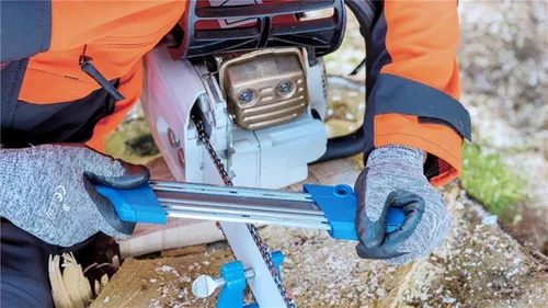Miniatura 9 de Pferd CS-X guía de limado de cadena de motosierra de 3/16 pulgadas