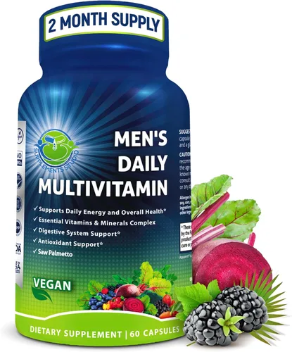 Miniatura 14 de Multivitamínico vegano de alimentos integrales sin hierro, multivitamínico metilado para mujeres y hombres, hecho con frutas y verduras, complejo B