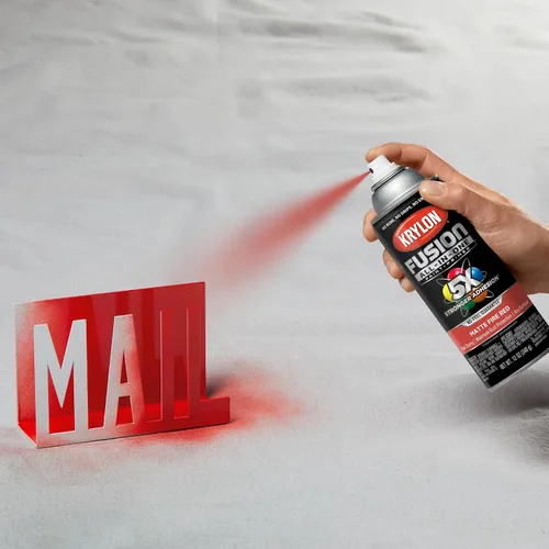 Miniatura 104 de Krylon Fusion - Pintura en aerosol adhesiva todo en uno para uso en interiores y exteriores, 12 onzas, aluminio