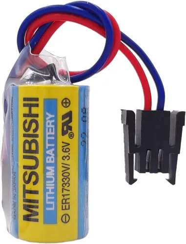 Miniatura 4 de 2 pilas DCYNXC MR-BAT ER17330V 3.6V tamaño 2/3A PLC 1700mAh para Mitsubishi A6bat batería de litio
