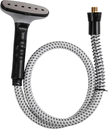 SALAV Vaporizadores de ropa de tamaño completo, auténtica manguera de vapor de doble aislamiento y boquilla con repuesto de conector de manguera,