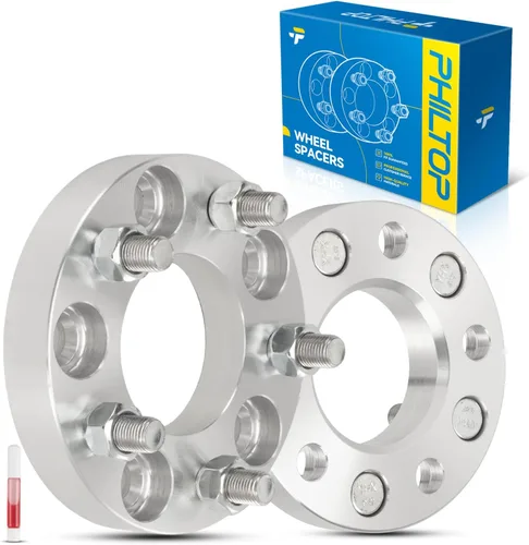 Miniatura 73 de PHILTOP Espaciador de rueda de 4 x 4 de 2 pulgadas, espaciadores de rueda centrados en las lengüetas para Polaris Trail Boss 330 2003-2013, Trail