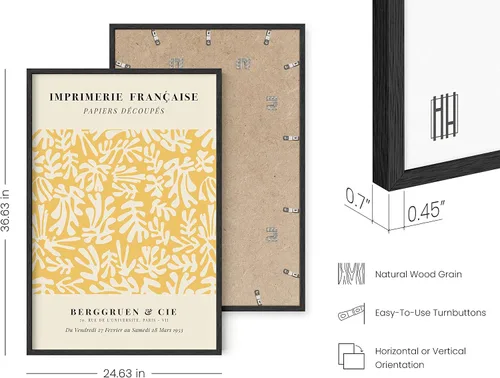 Miniatura 76 de Haus and Hues Arte de pared amarillo – Pósteres estéticos con cita para adolescentes, pósteres estéticos para dormitorio, niñas, impresión artística