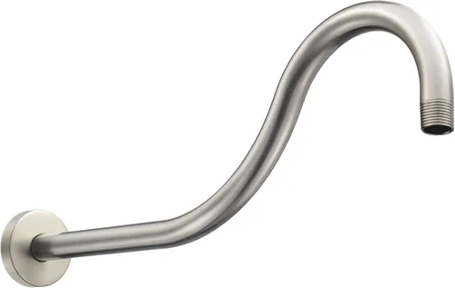 Miniatura 17 de Brazo de ducha montado en el techo de extensión de acero inoxidable de alta densidad y brida para brazo de ducha de rosca engrosada U4999-SS de 10
